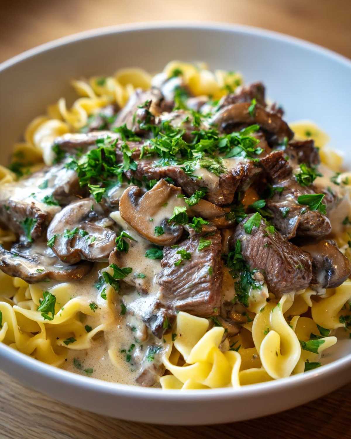 Beef Stroganoff