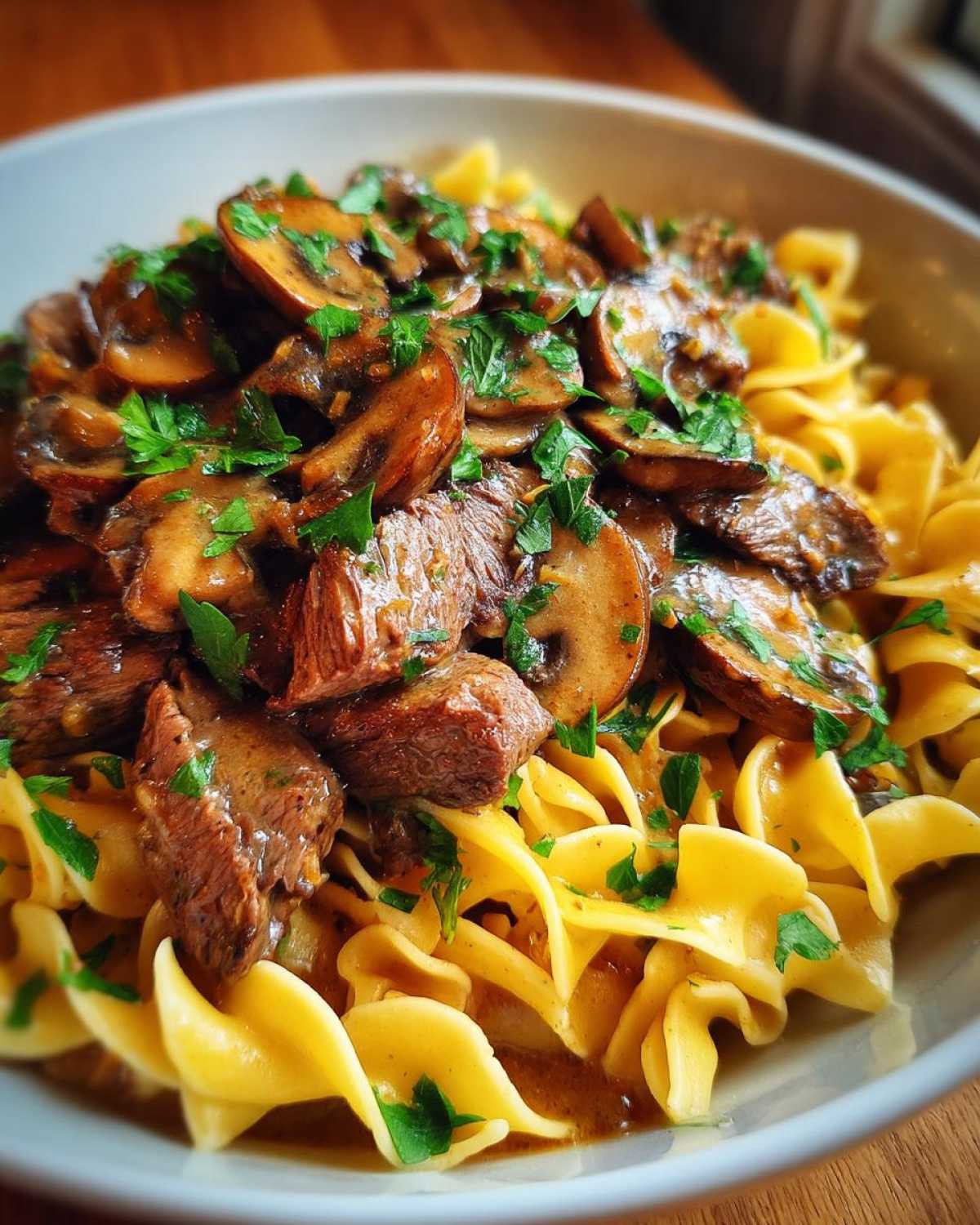 Beef Stroganoff