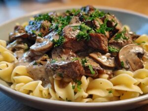Beef Stroganoff