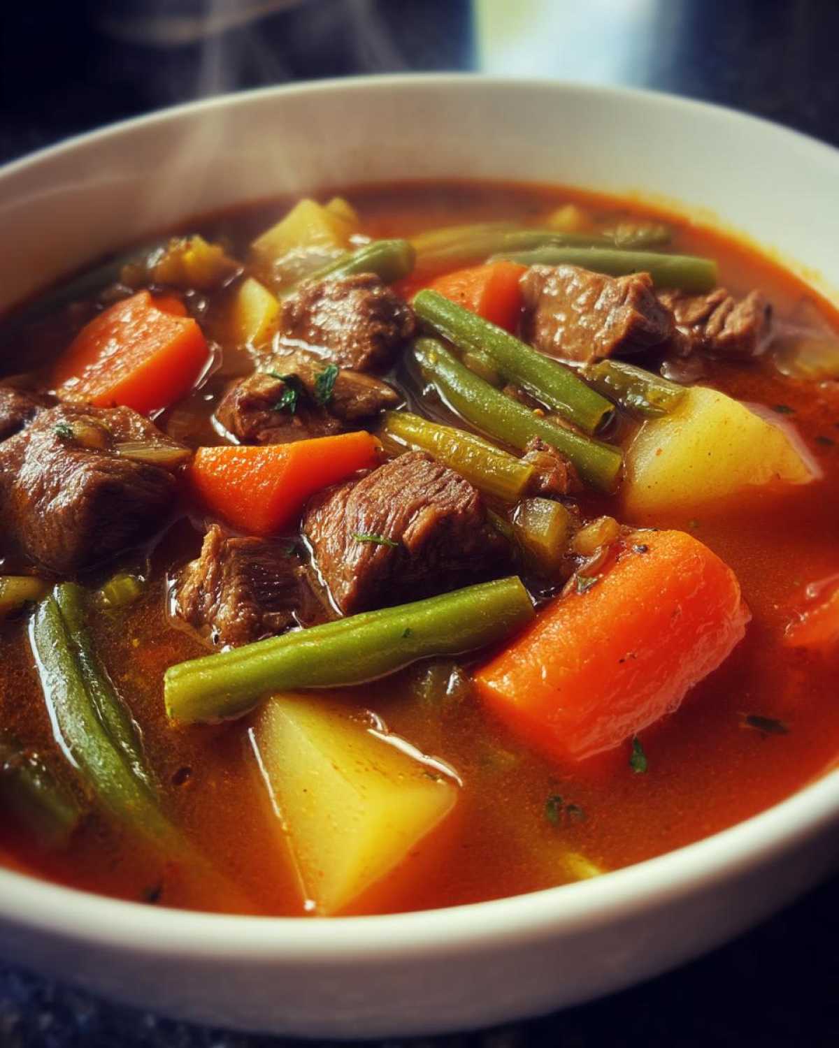 Beef vegetable soup
