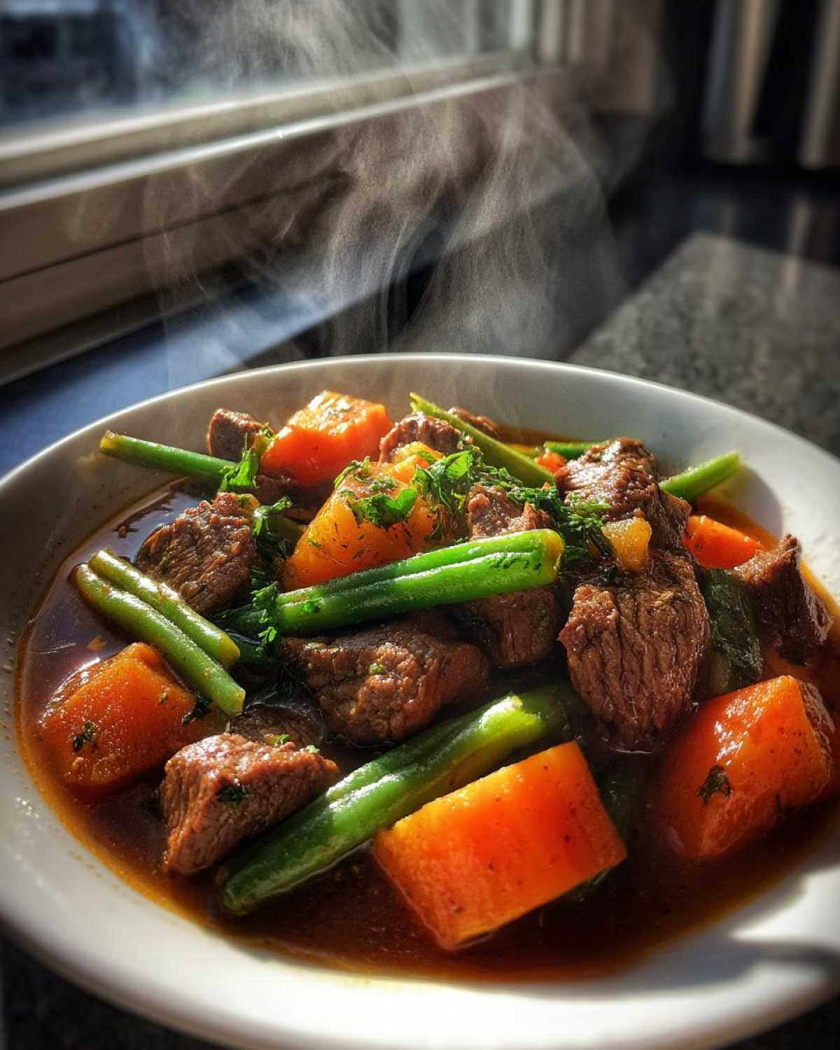 Beef vegetable soup