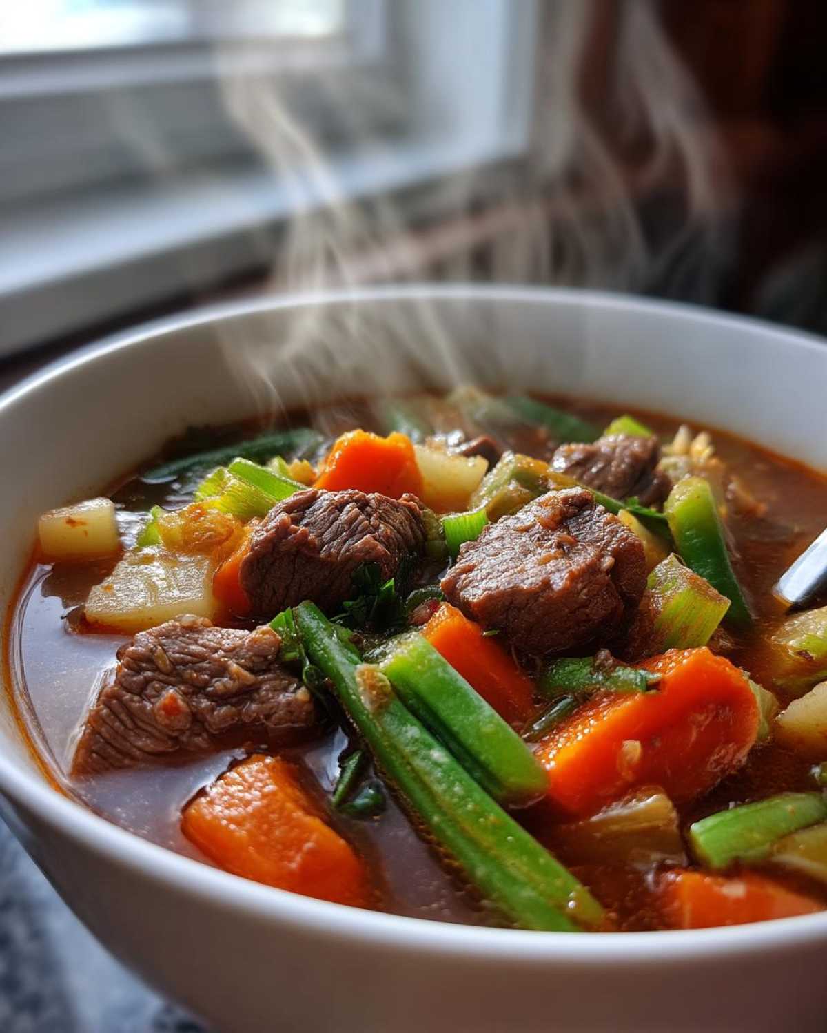 Beef vegetable soup
