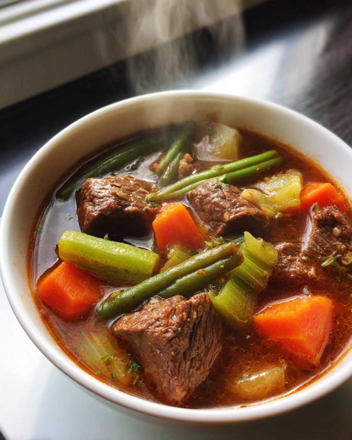 Beef vegetable soup