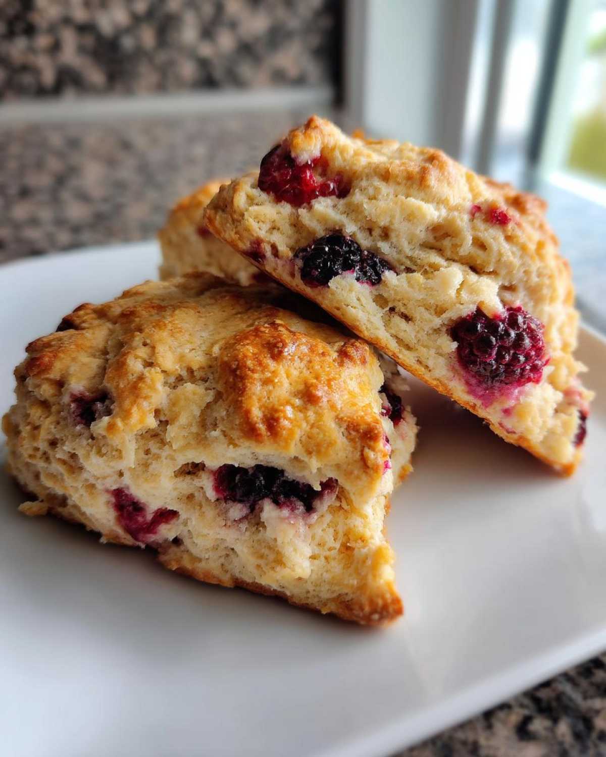 Black Raspberry Scones Recipe