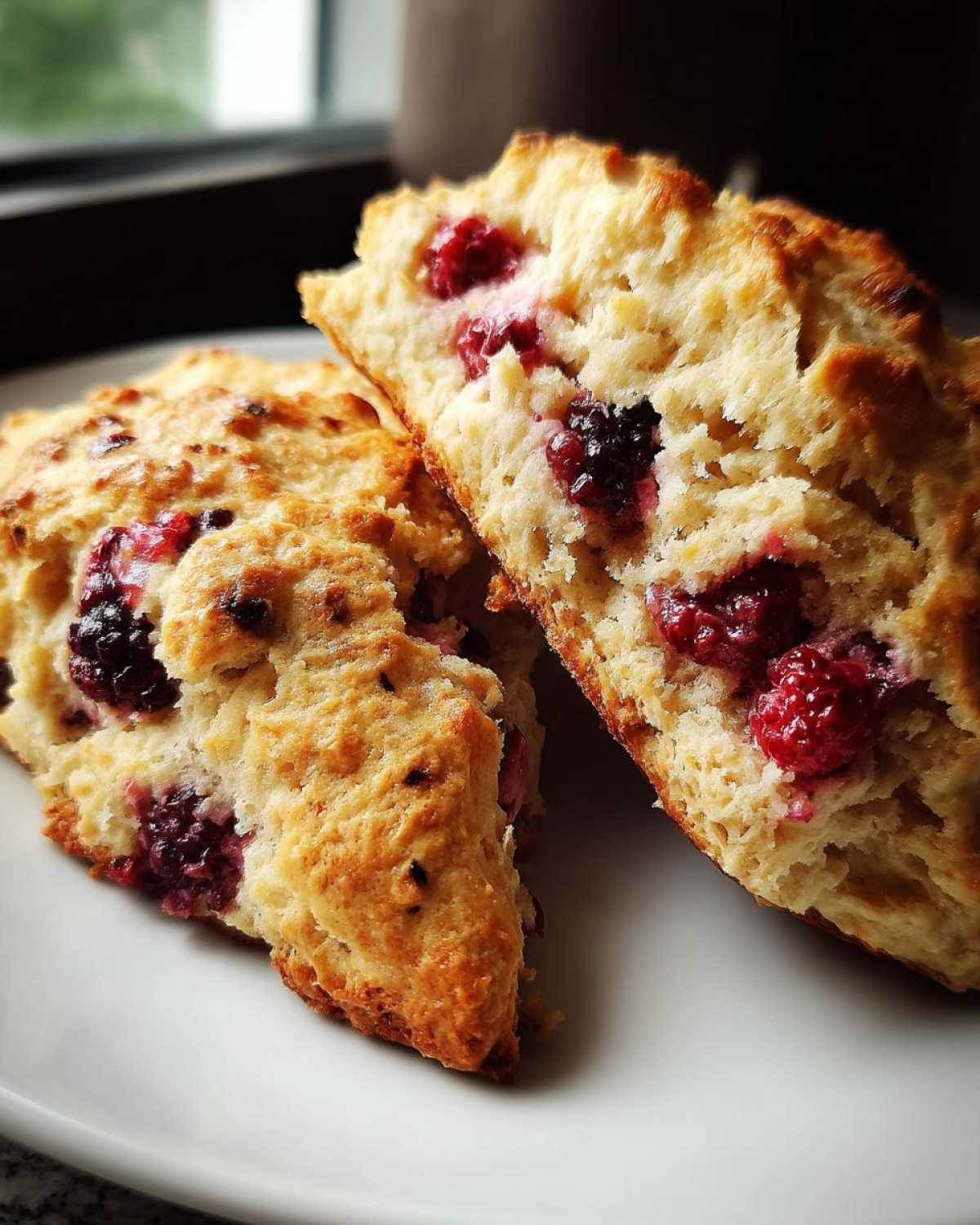 Black Raspberry Scones Recipe