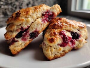 Black Raspberry Scones Recipe