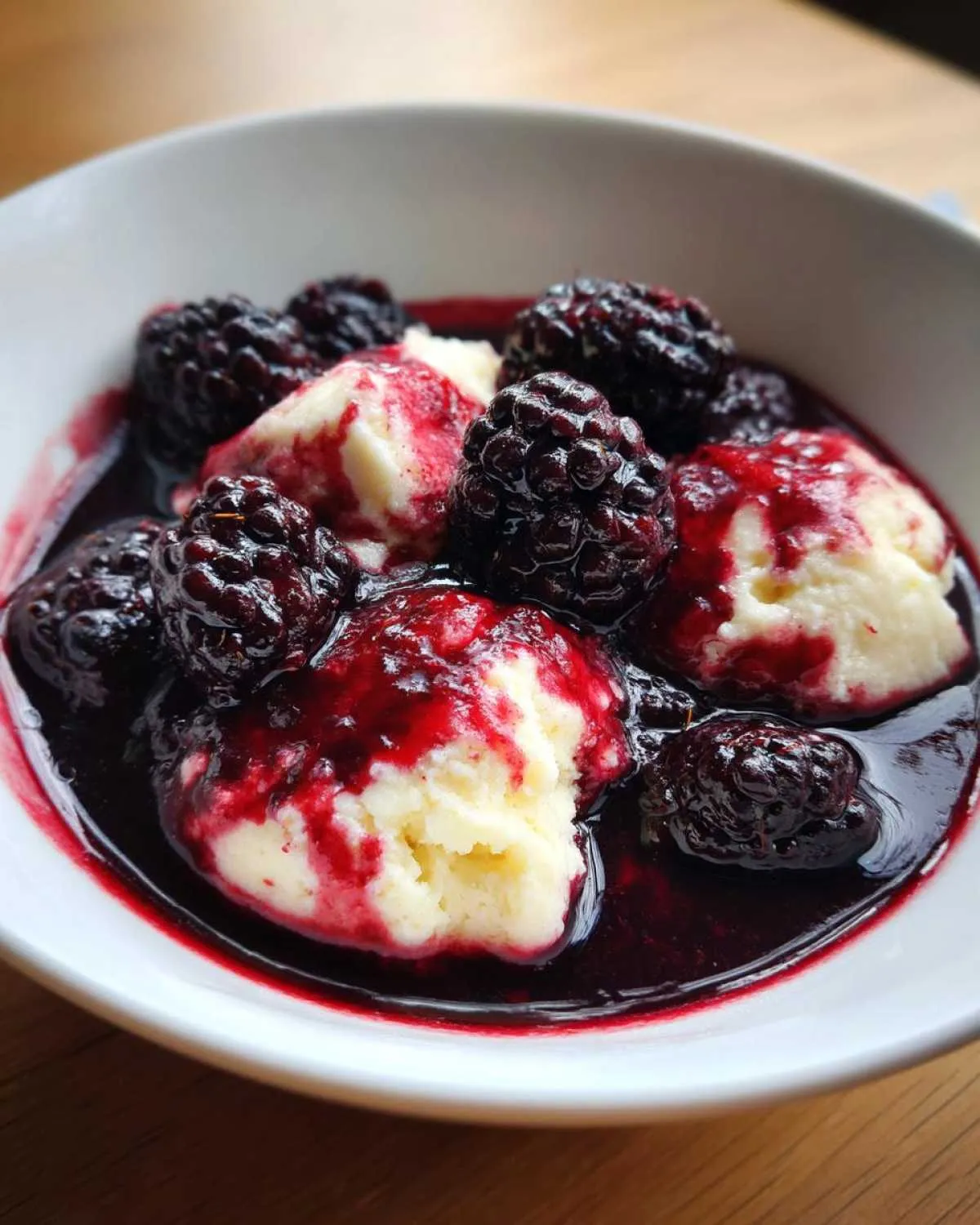 Blackberry Dumplings