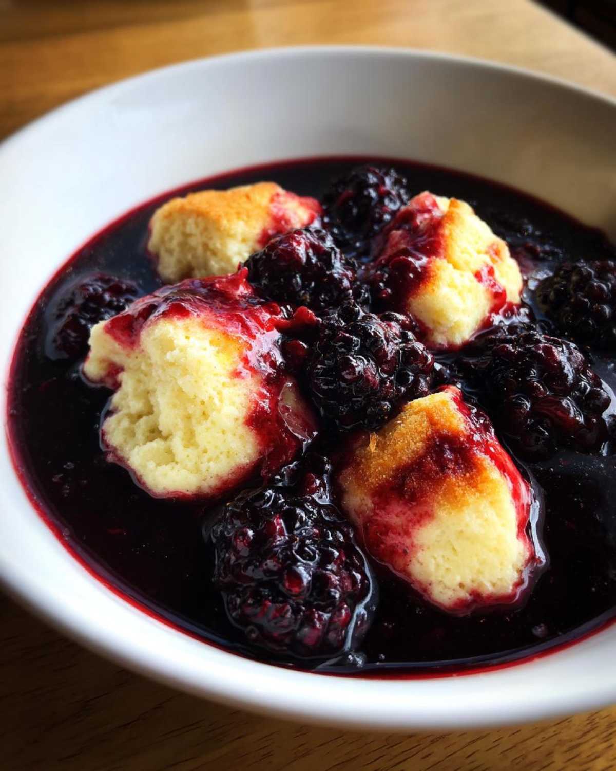 Blackberry Dumplings