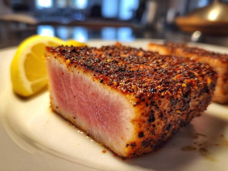 Blackened Tuna Steak