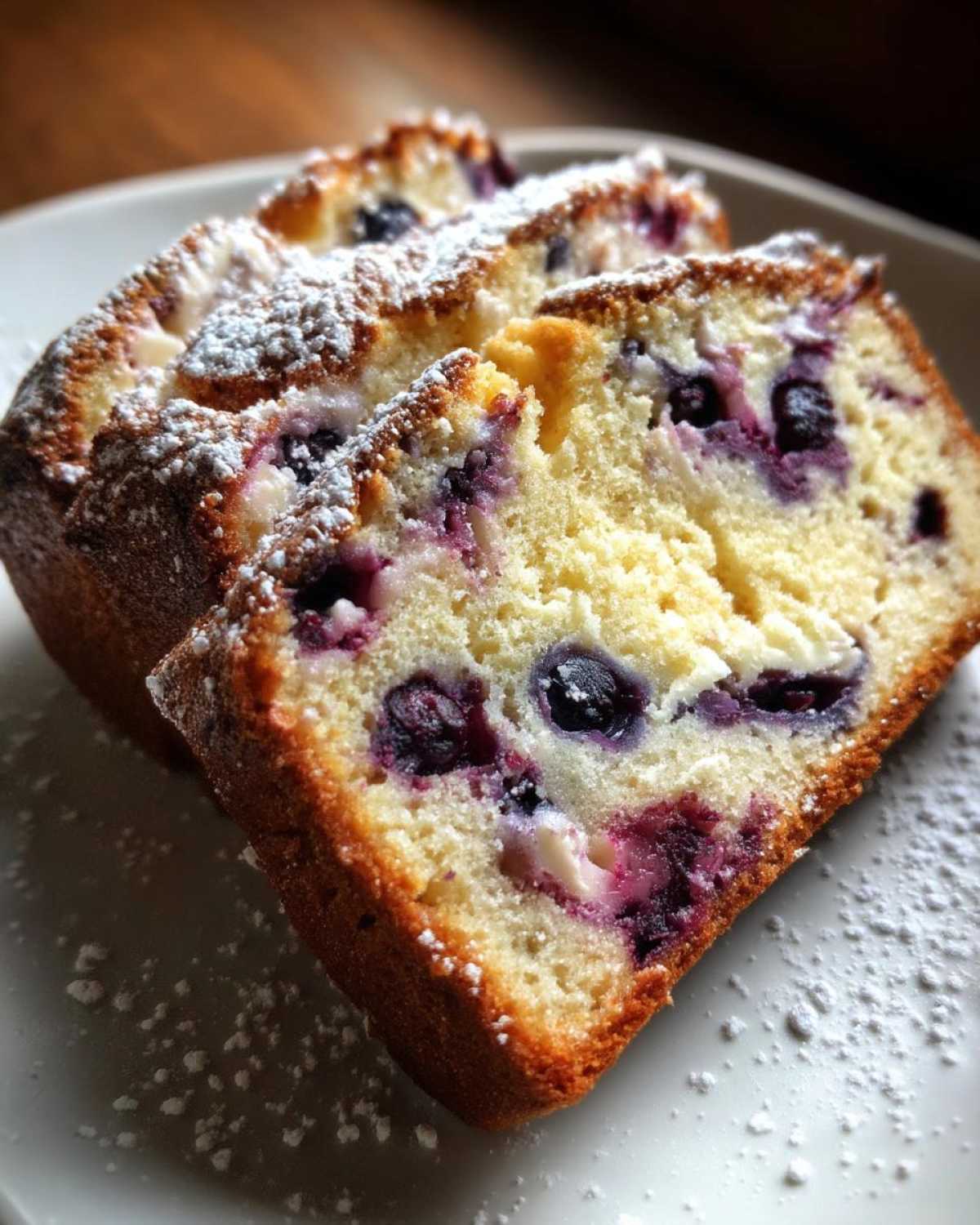 Blueberry Cream Cheese Bread