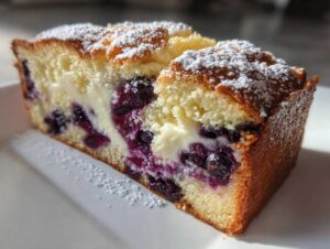 Blueberry Cream Cheese Bread
