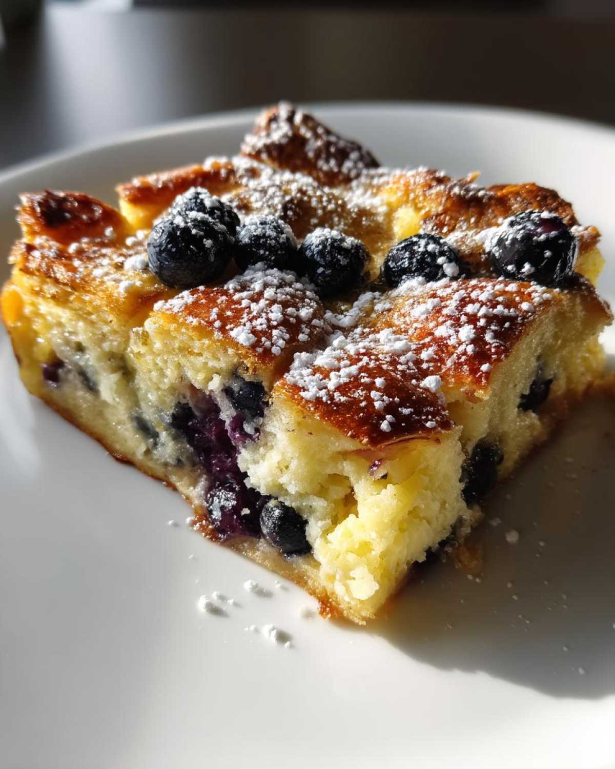 Blueberry French Toast Casserole