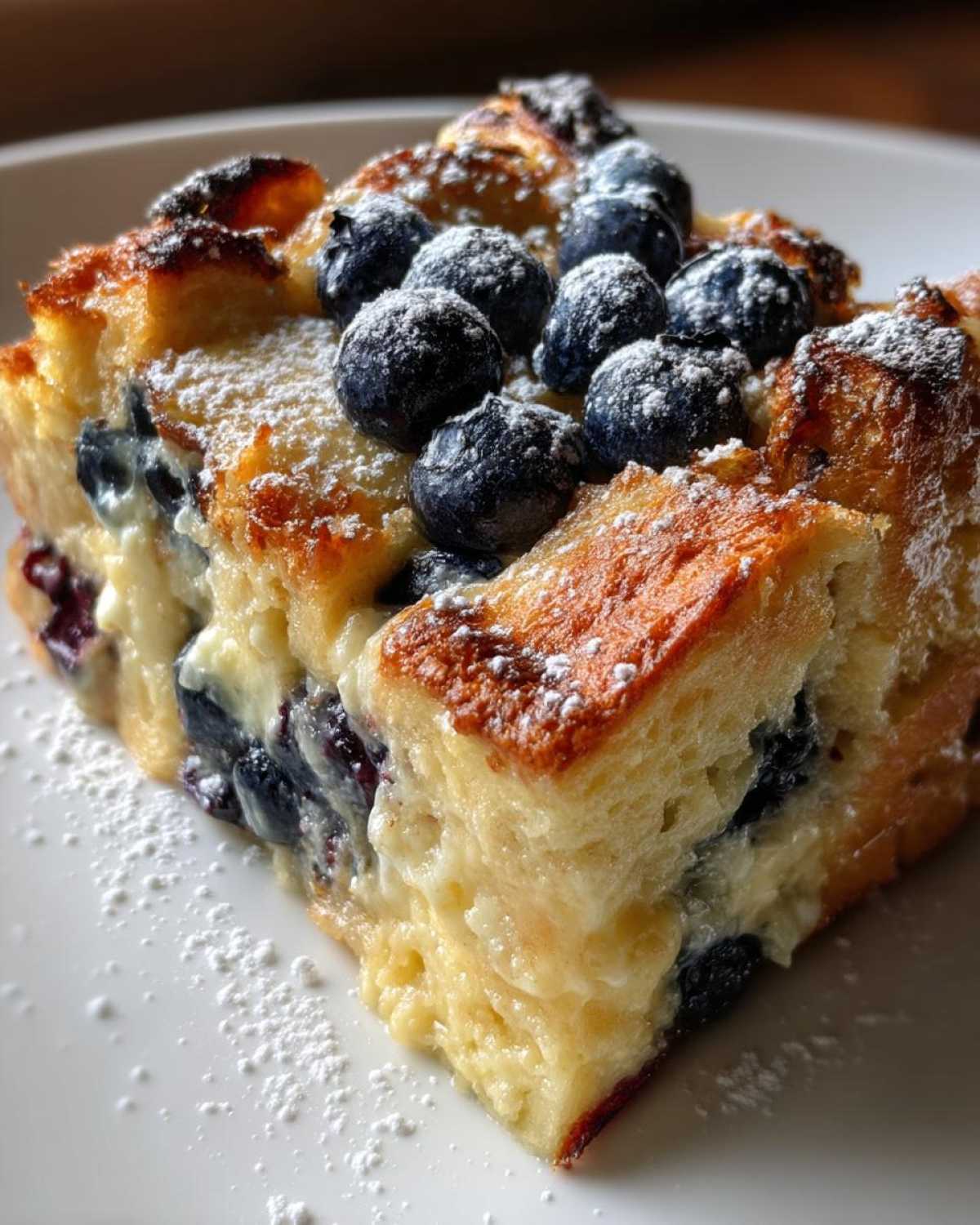 Blueberry French Toast Casserole