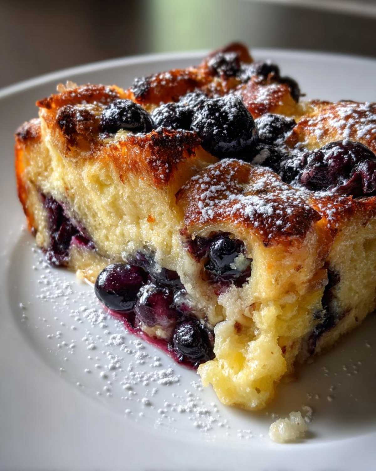 Blueberry French Toast Casserole