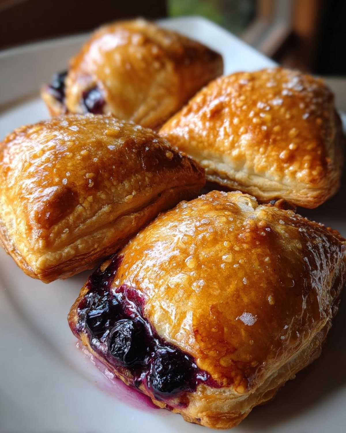 Blueberry Pie Bombs