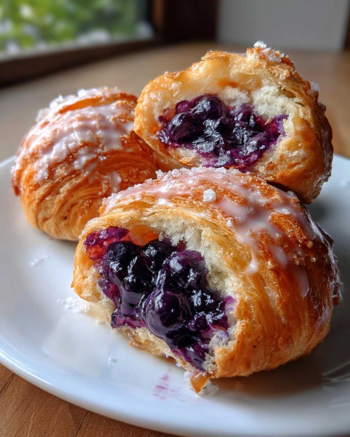 Blueberry Pie Bombs