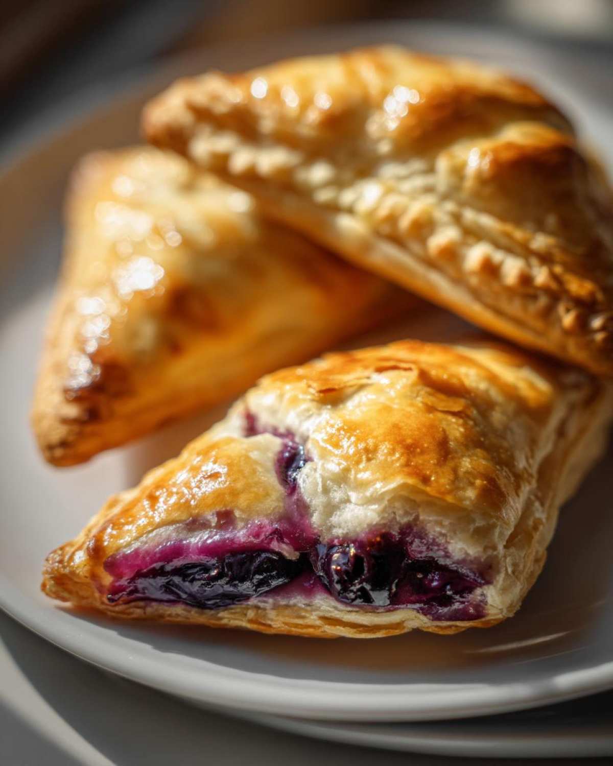Blueberry Pie Bombs
