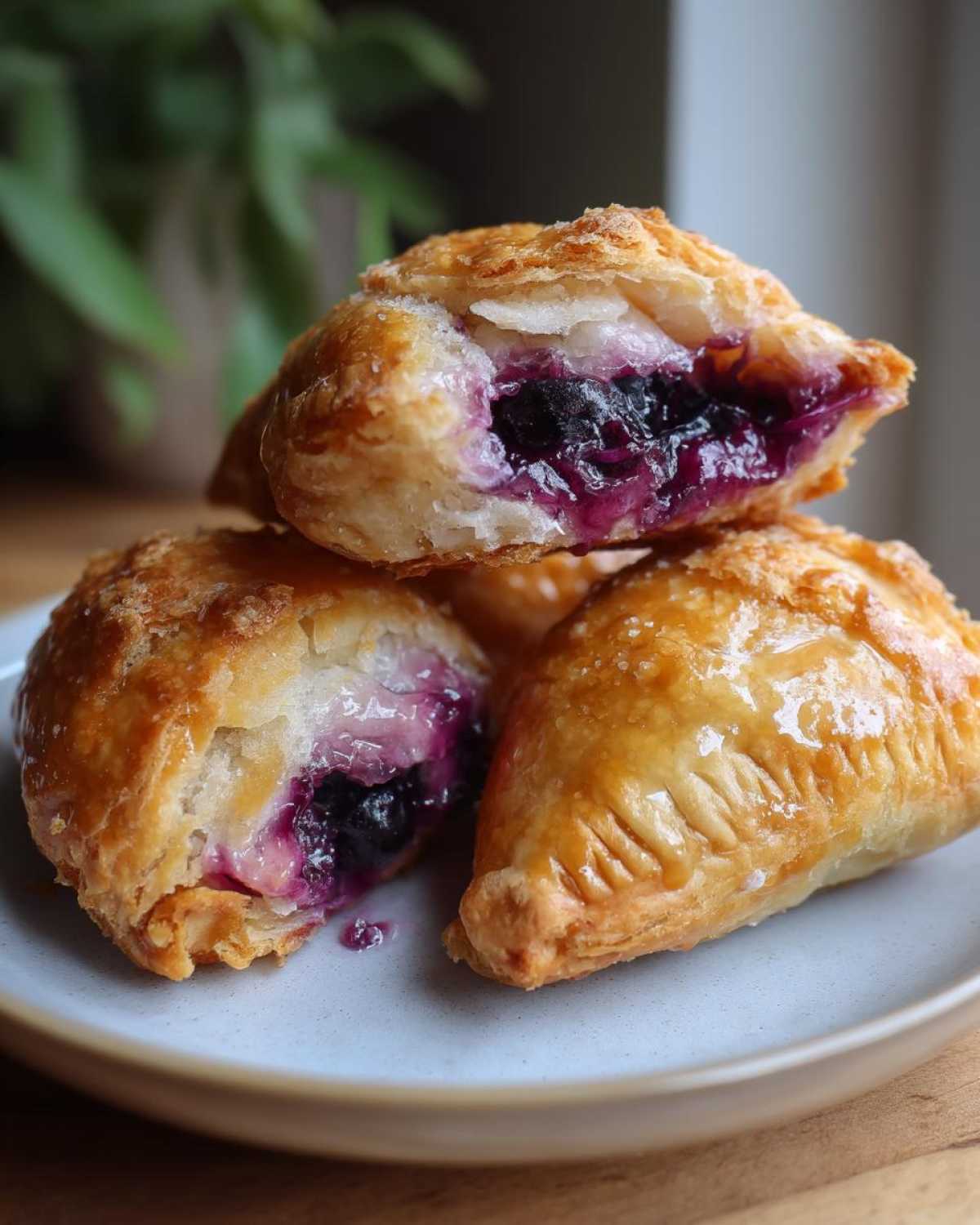 Blueberry Pie Bombs