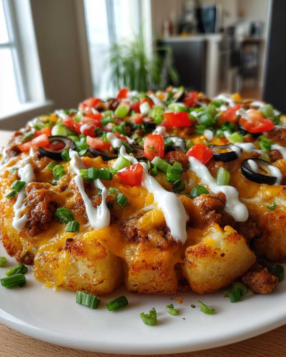Cheesy Taco Potatoes