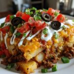 Cheesy Taco Potatoes