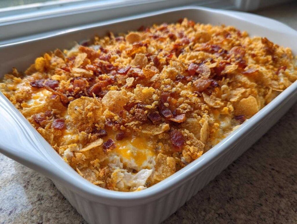Chicken Bacon Crunch Casserole