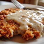 Chicken Fried Steak With Cream Gravy