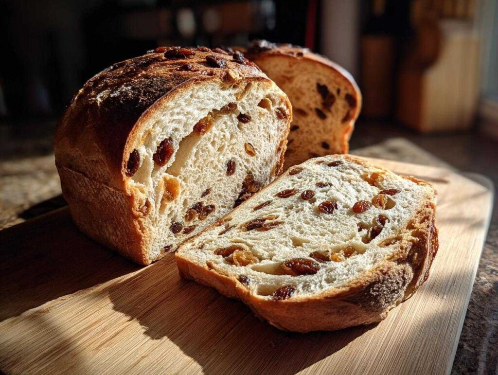Cinnamon Raisin Sourdough Bread