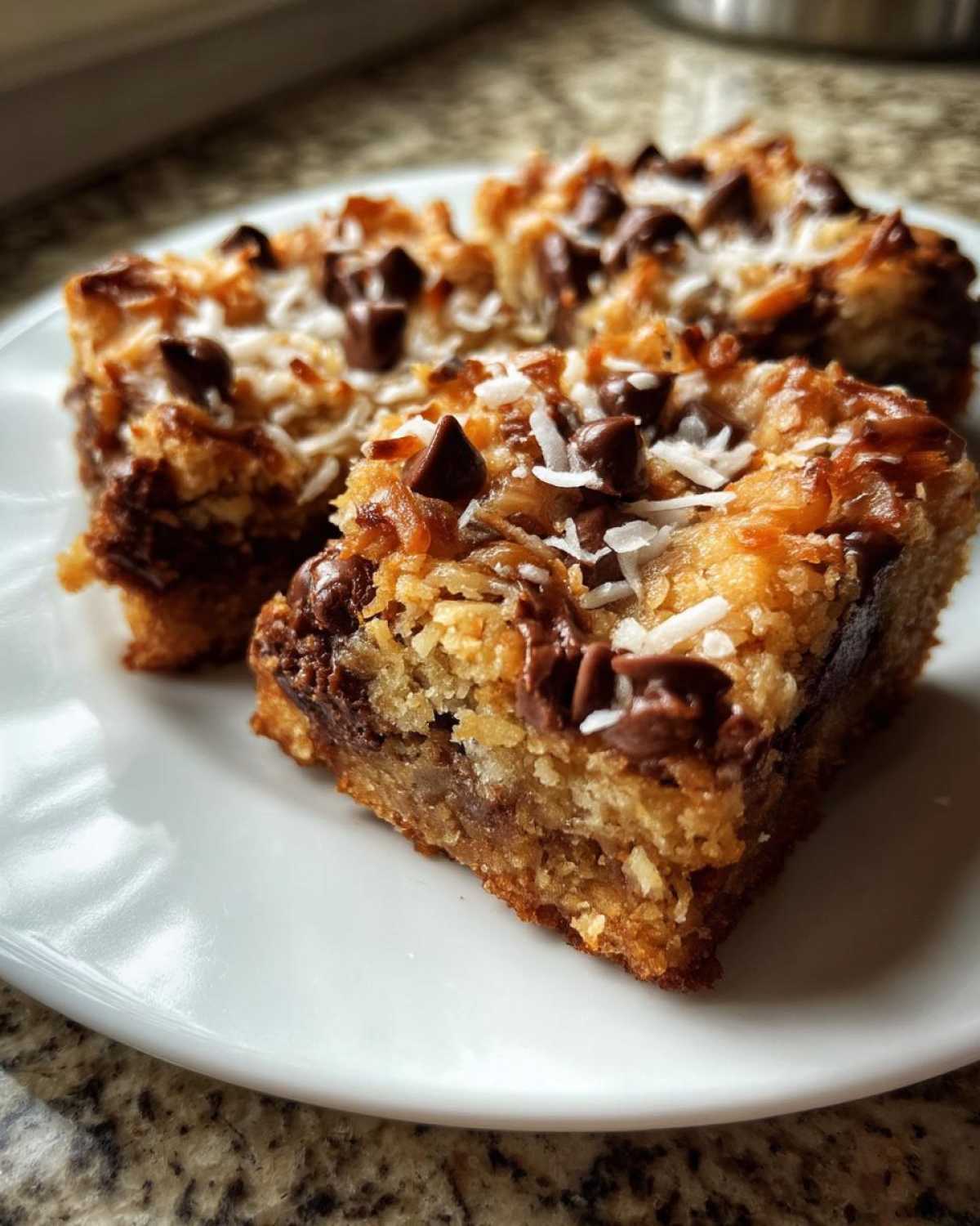 Coconut Toffee Chocolate Chip Cookie Bars