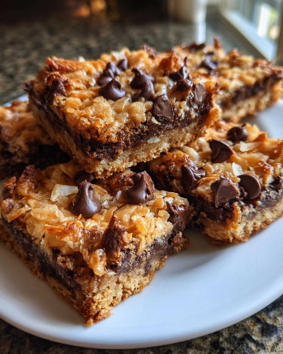 Coconut Toffee Chocolate Chip Cookie Bars
