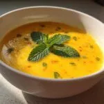 Cold Soup with Pineapple and Carrot