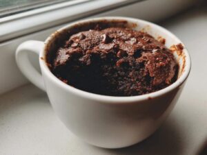 Cottage Cheese Microwave Brownie