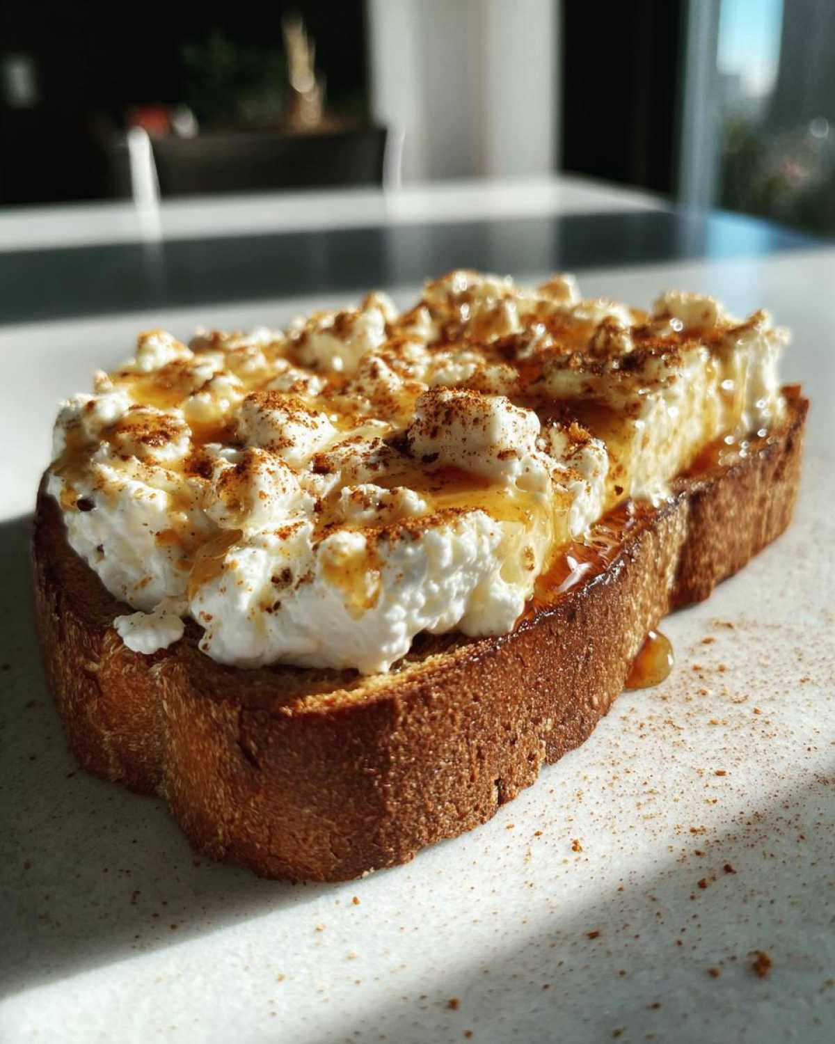 Cottage Cheese Toast