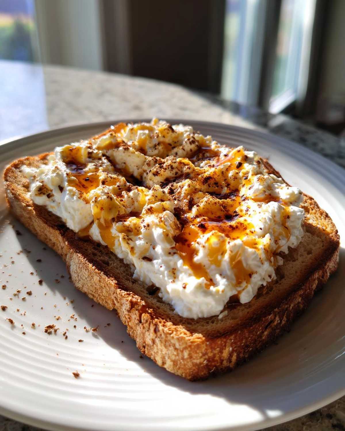 Cottage Cheese Toast