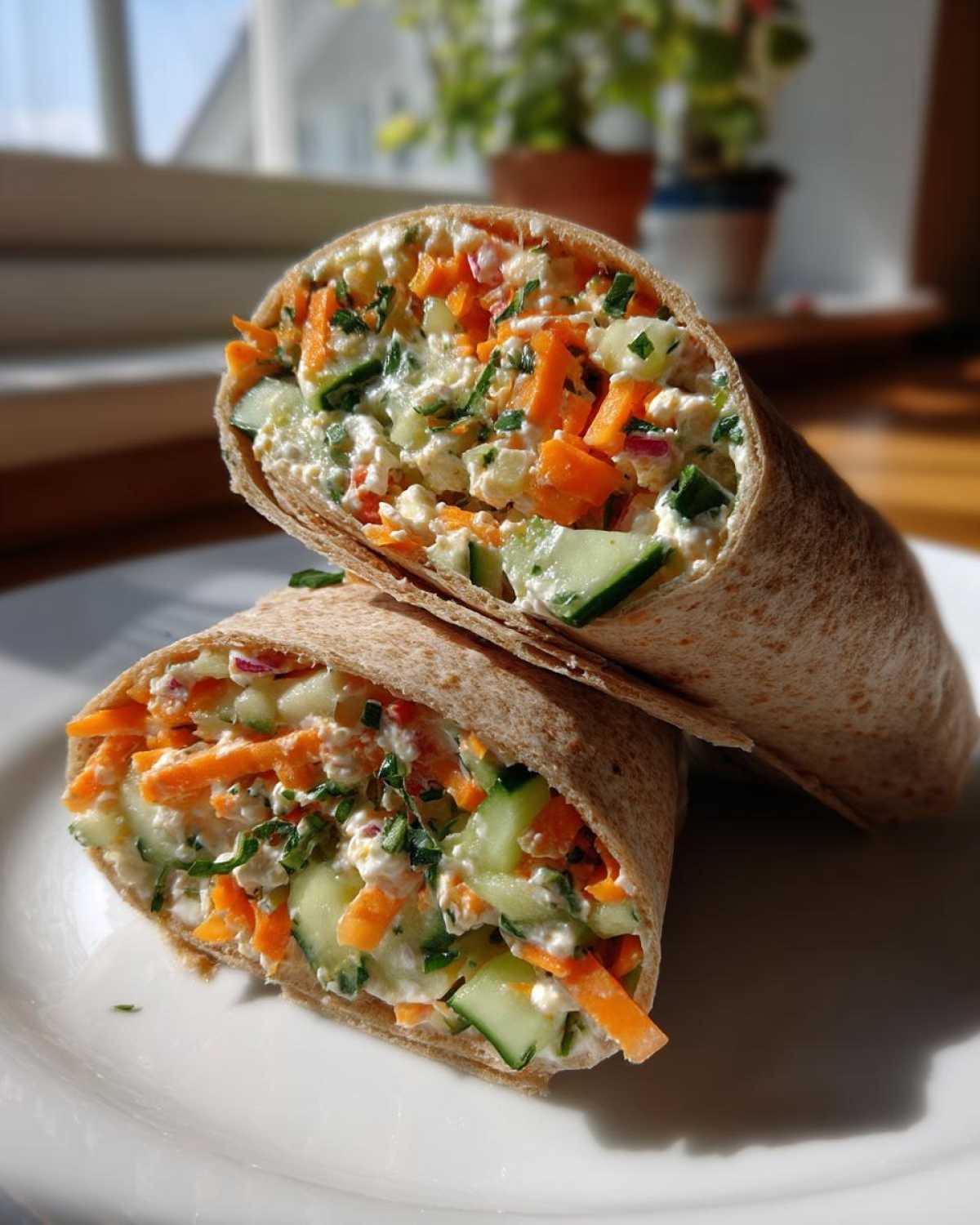 Cottage Cheese Wraps