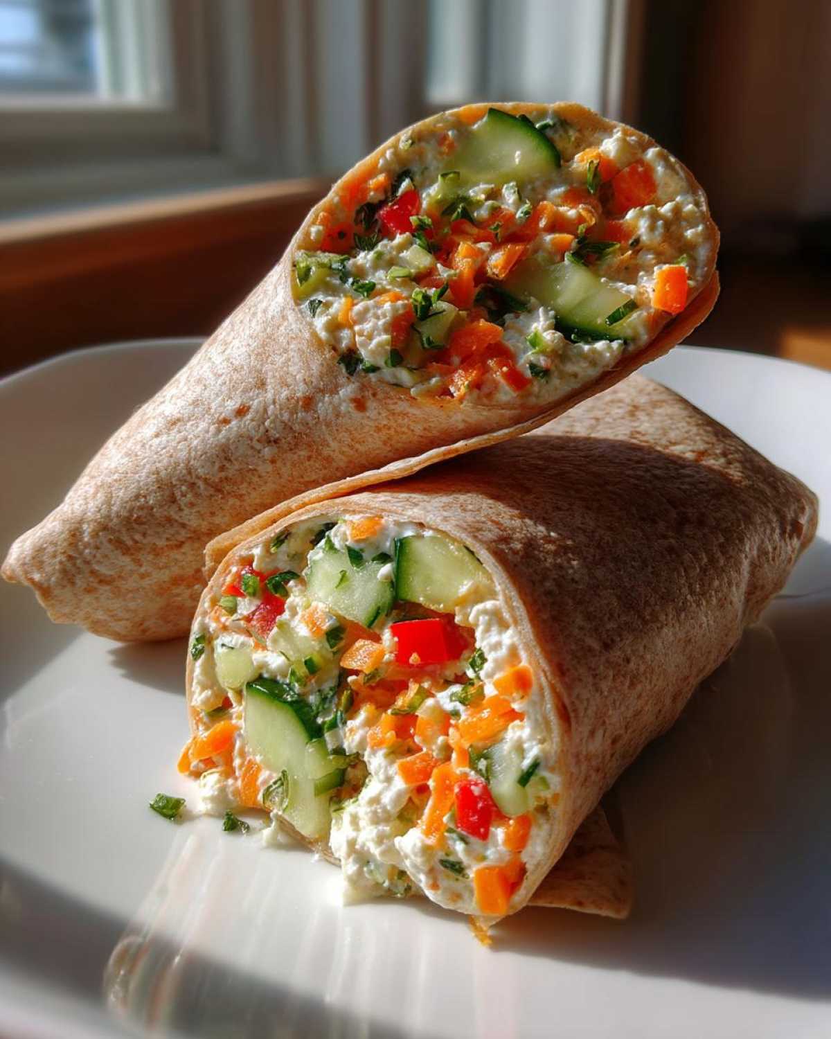 Cottage Cheese Wraps