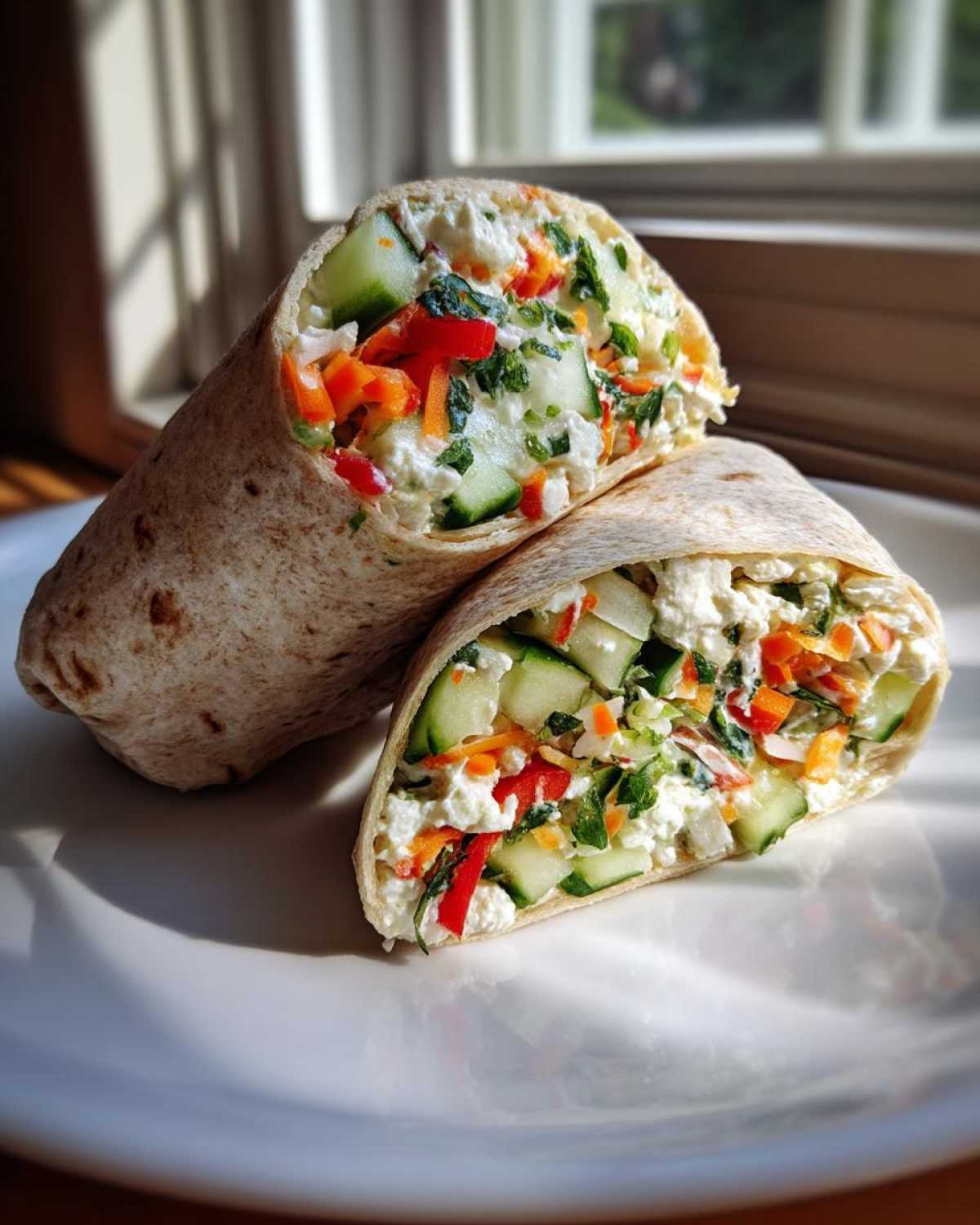 Cottage Cheese Wraps