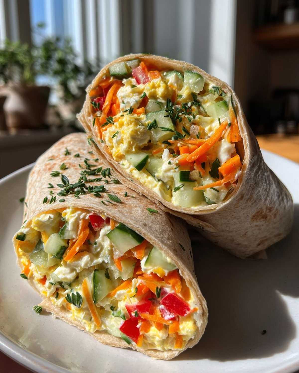 Cottage Cheese Wraps