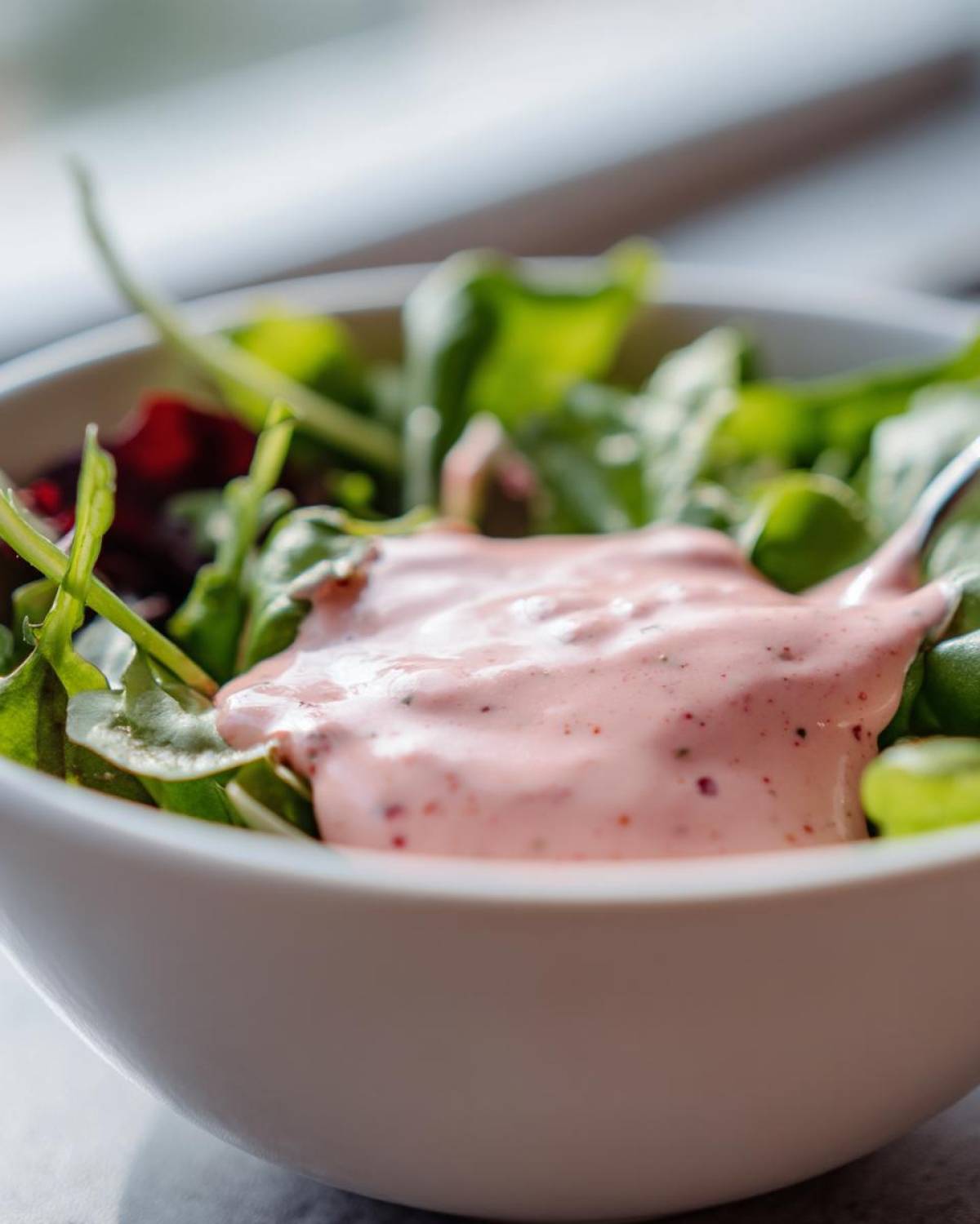 Creamy Strawberry Salad Dressing