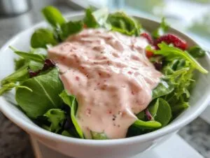 Creamy Strawberry Salad Dressing