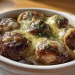 Crock Pot French Onion Meatballs