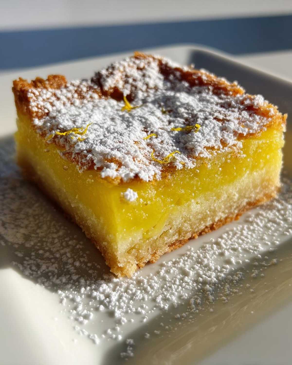 Dandelion Lemon Bars