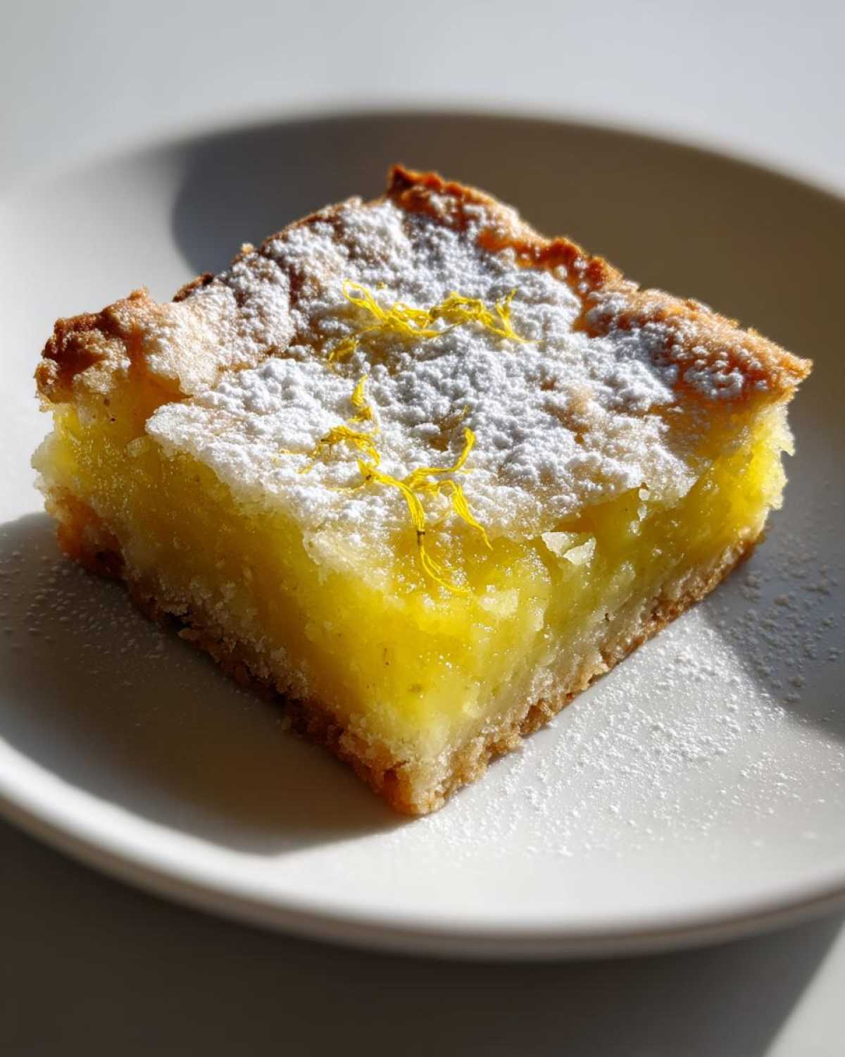 Dandelion Lemon Bars