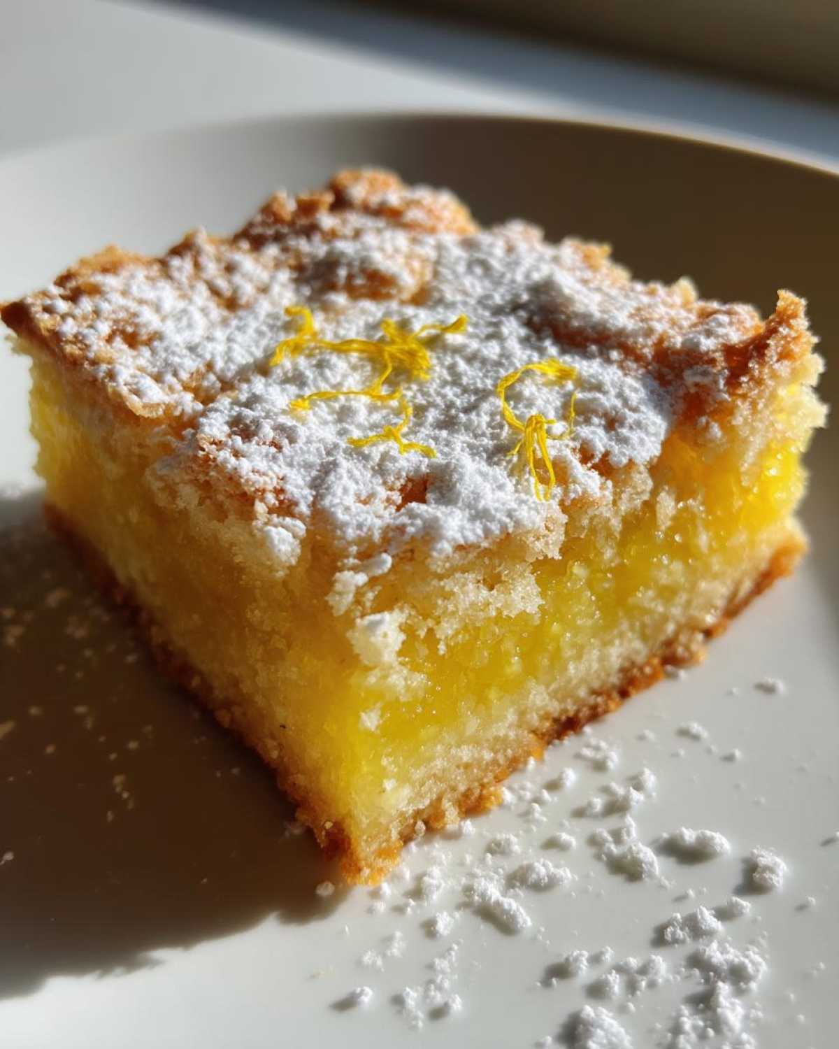 Dandelion Lemon Bars
