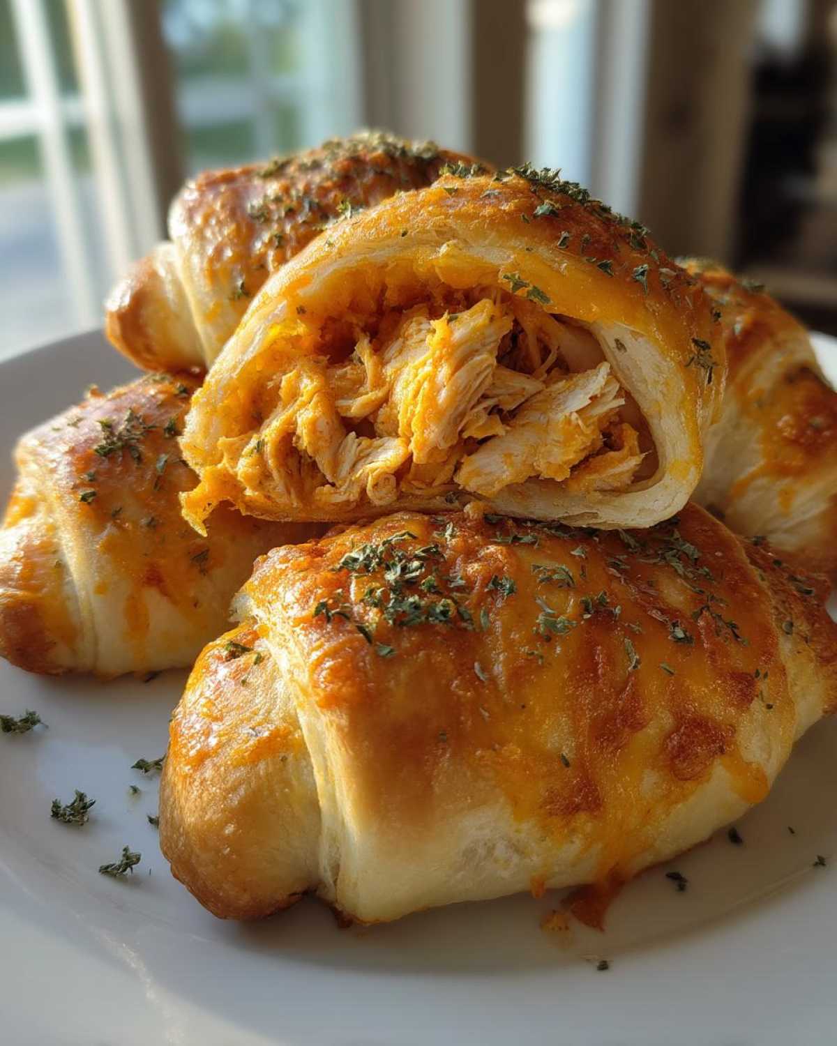 Easy Cheesy Chicken Crescent Rolls