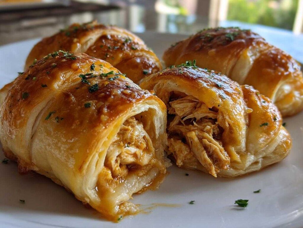 Easy Cheesy Chicken Crescent Rolls