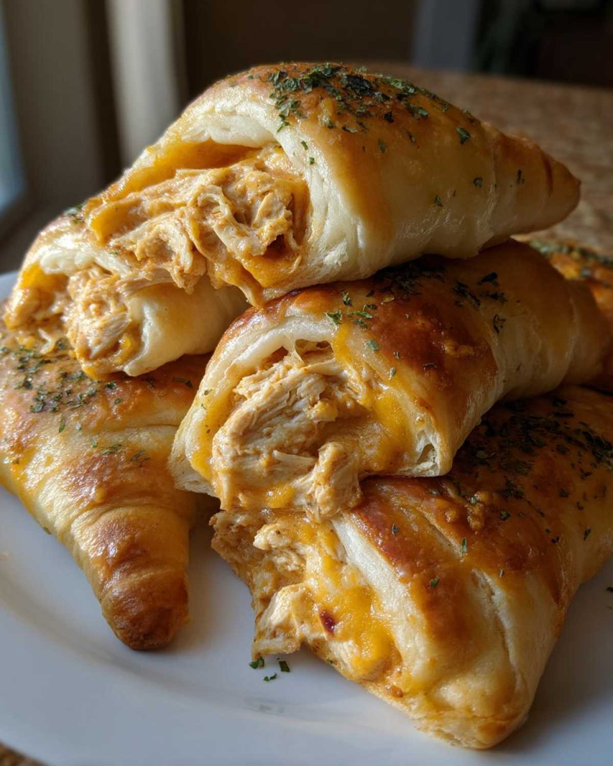Easy Cheesy Chicken Crescent Rolls
