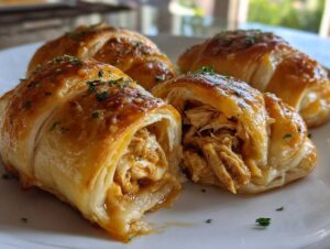 Easy Cheesy Chicken Crescent Rolls