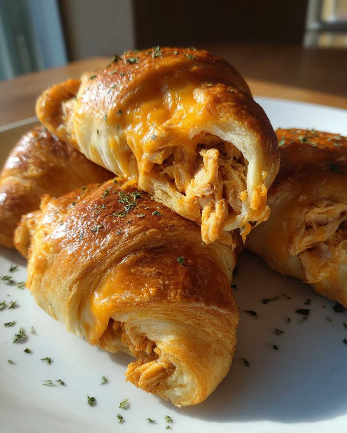 Easy Cheesy Chicken Crescent Rolls
