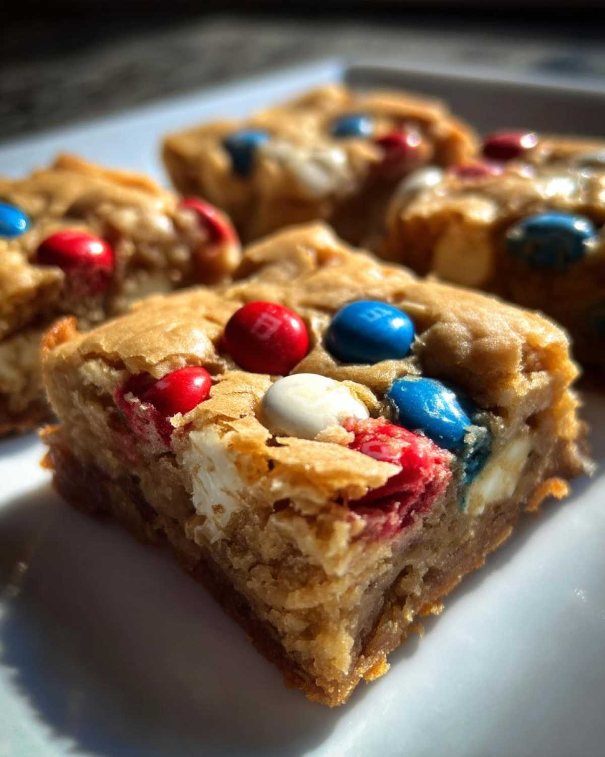 Fireworks Blondies