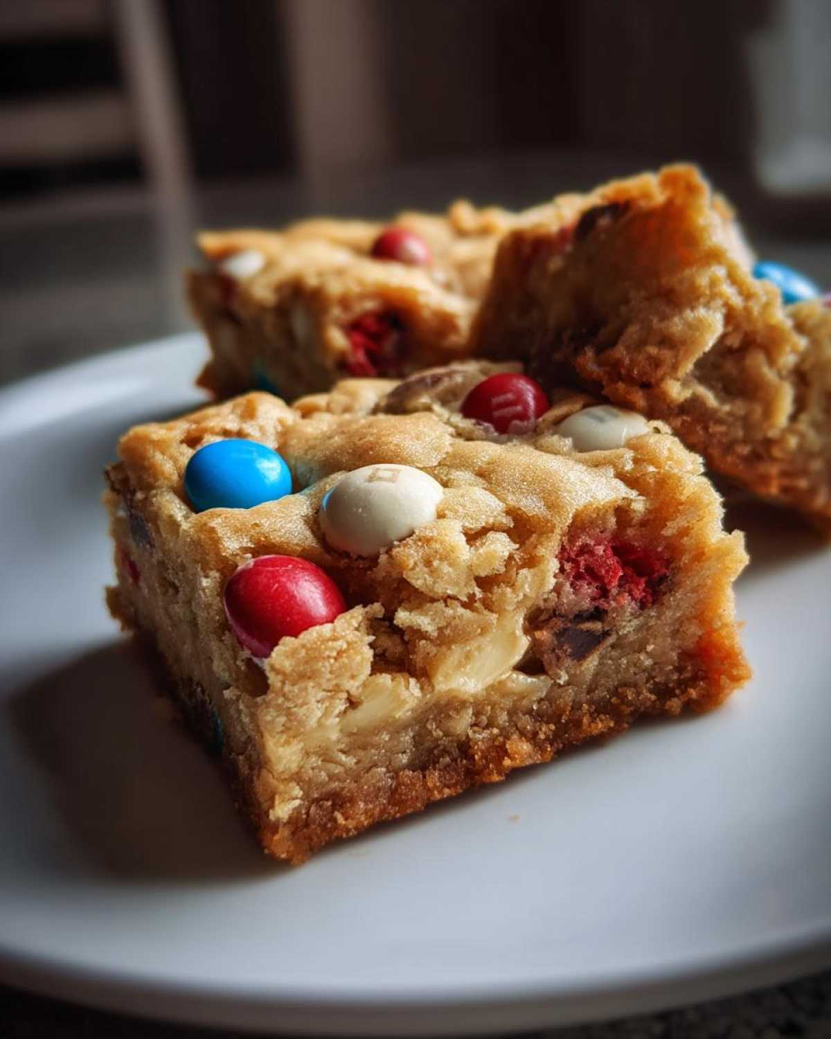 Fireworks Blondies